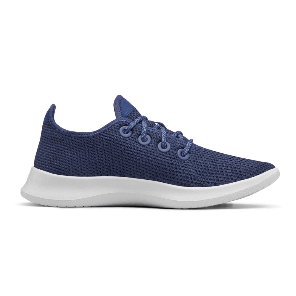 Allbirds Men\'s Sneakers Navy - Tree Runners - 68724LUDY